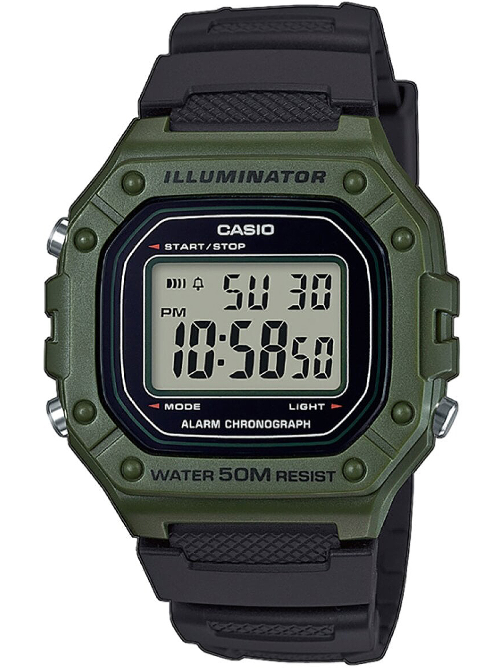 Casio W-218H-3AVEF Collection 43mm