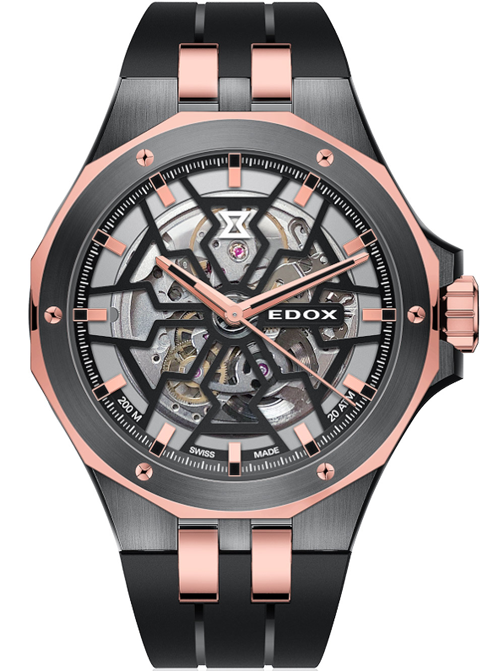 Edox 85303-357GR-NRN Delfin Mecano Automatik 43mm