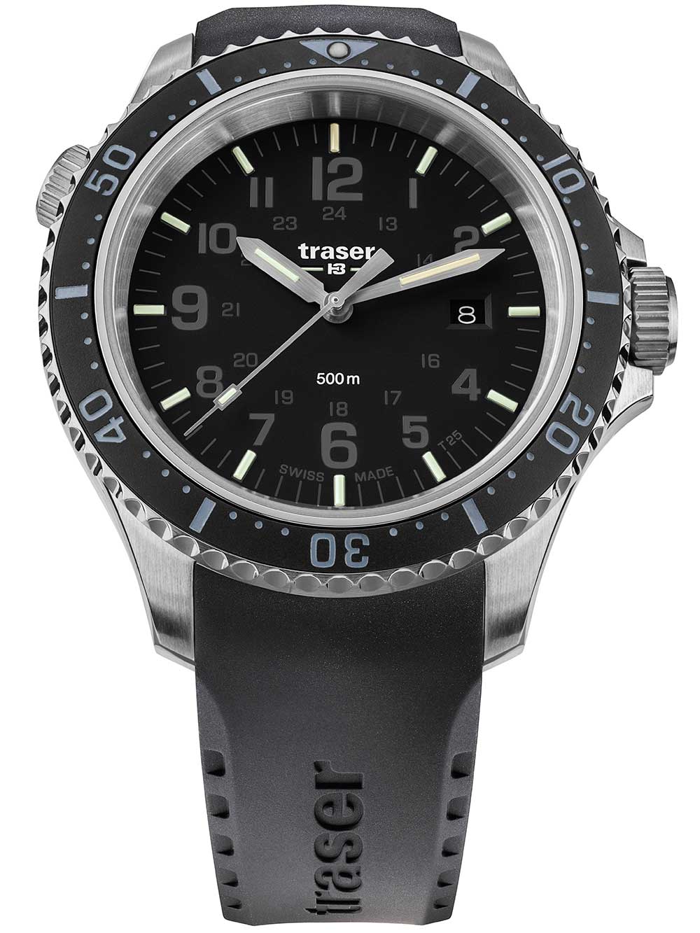 Traser 109377 P67 T25 SuperSub Black 46 mm
