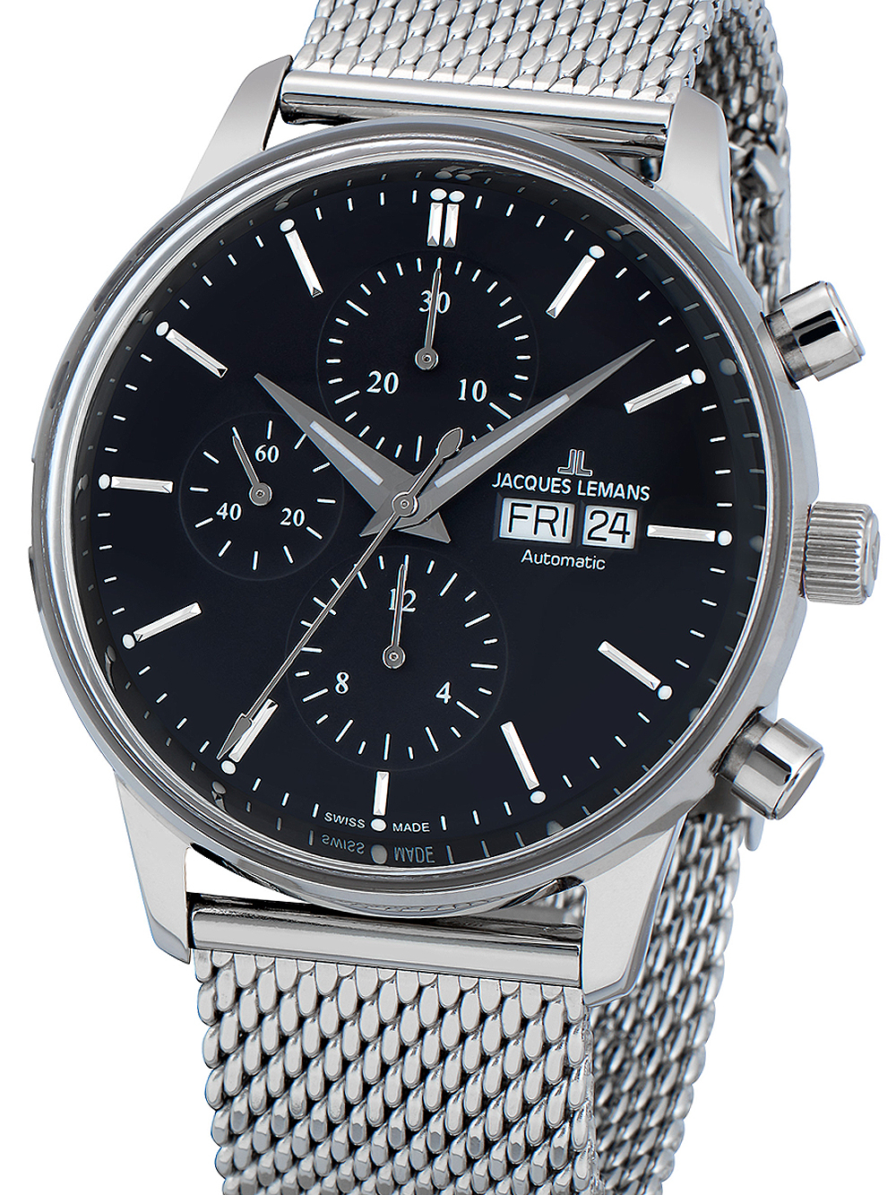Jacques Lemans N-208C Retro Classic Autom. Chrono 44mm