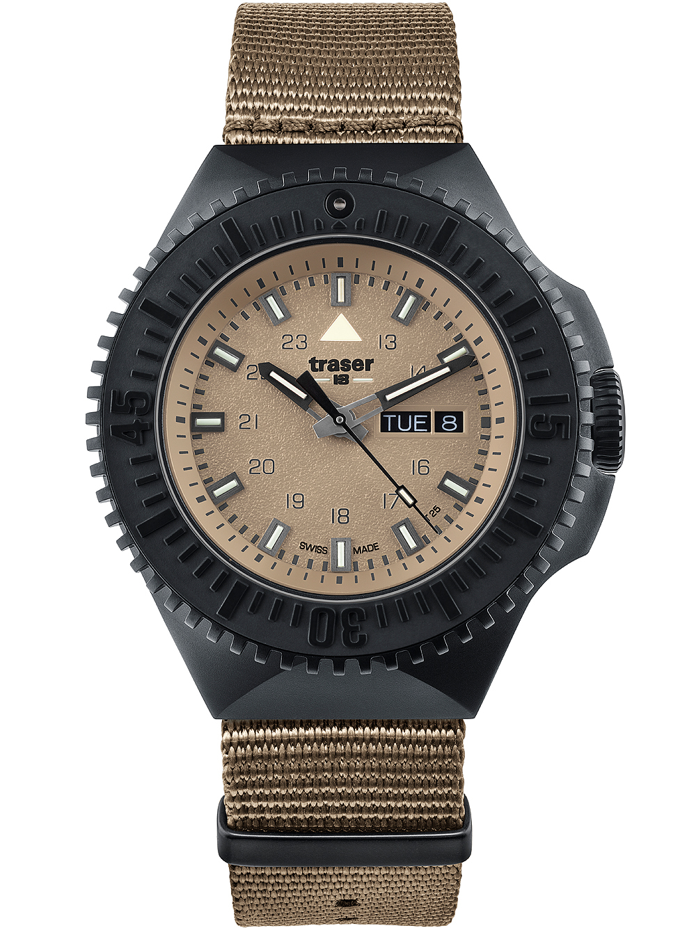 Traser 109860 P69 Black Sand 46mm