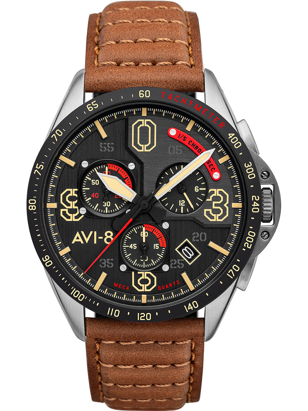 AVI-8 AV-4077-02 P-51 Mustang Chronograph 43mm