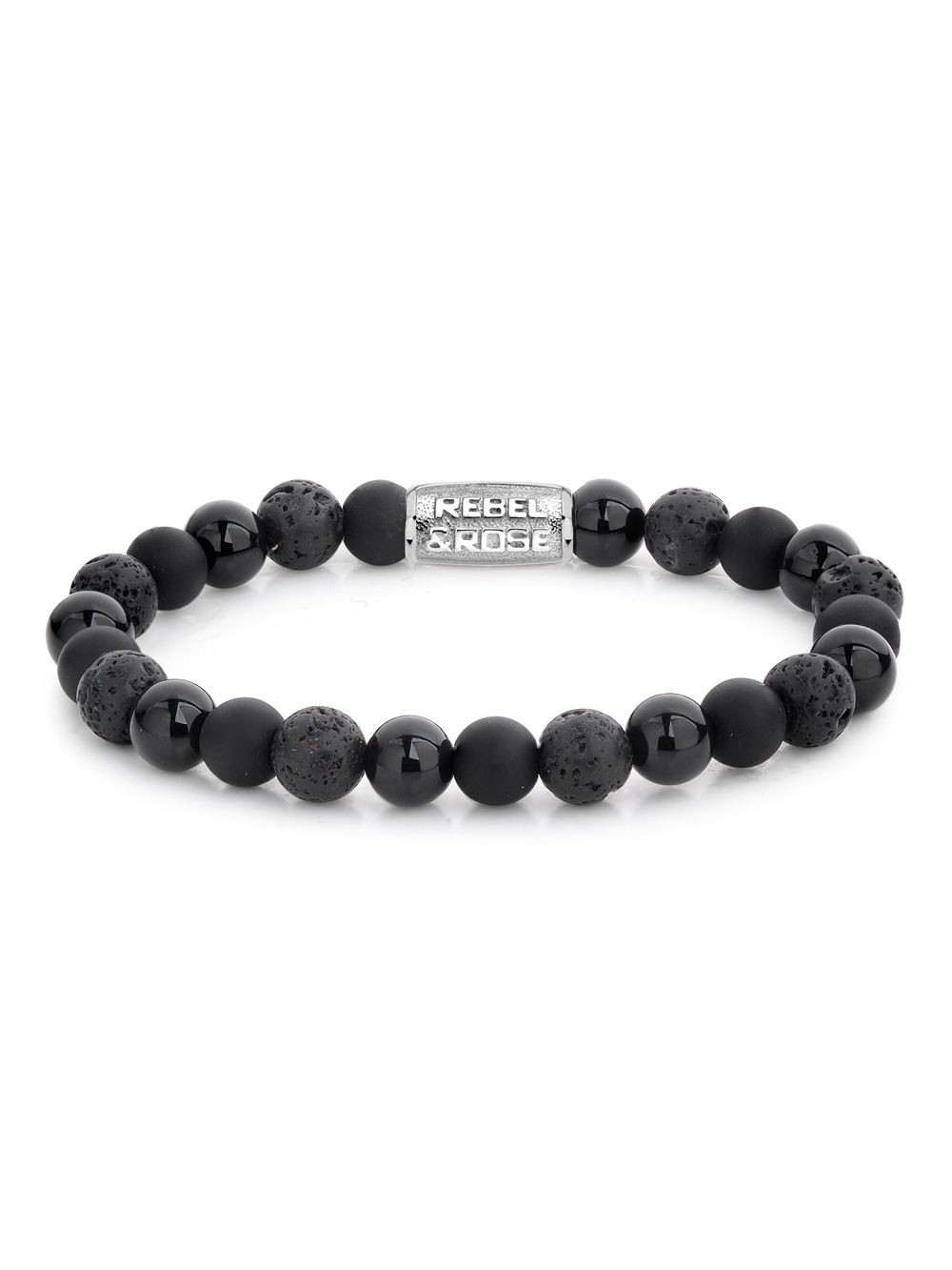 Rebel & Rose RR-80041-S-M Black Rocks