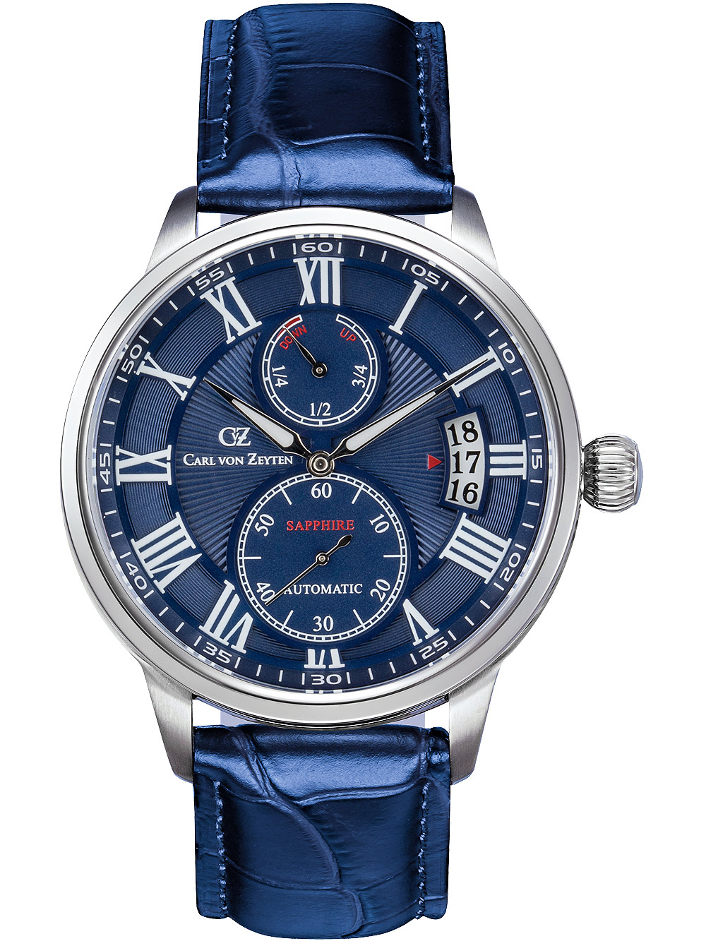 Carl von Zeyten CVZ0082BLS Münstertal automatic 46mm