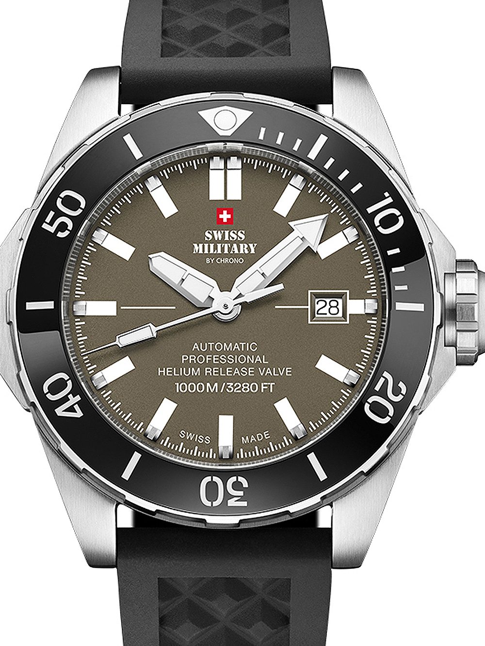 Swiss Military SMA34092.08 automatic Diver 45mm