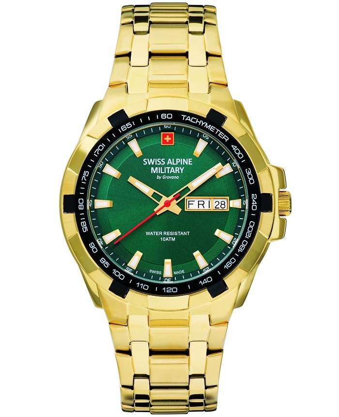 Swiss Alpine Military 7043.1114 Serie 7043 Day-Date 42mm