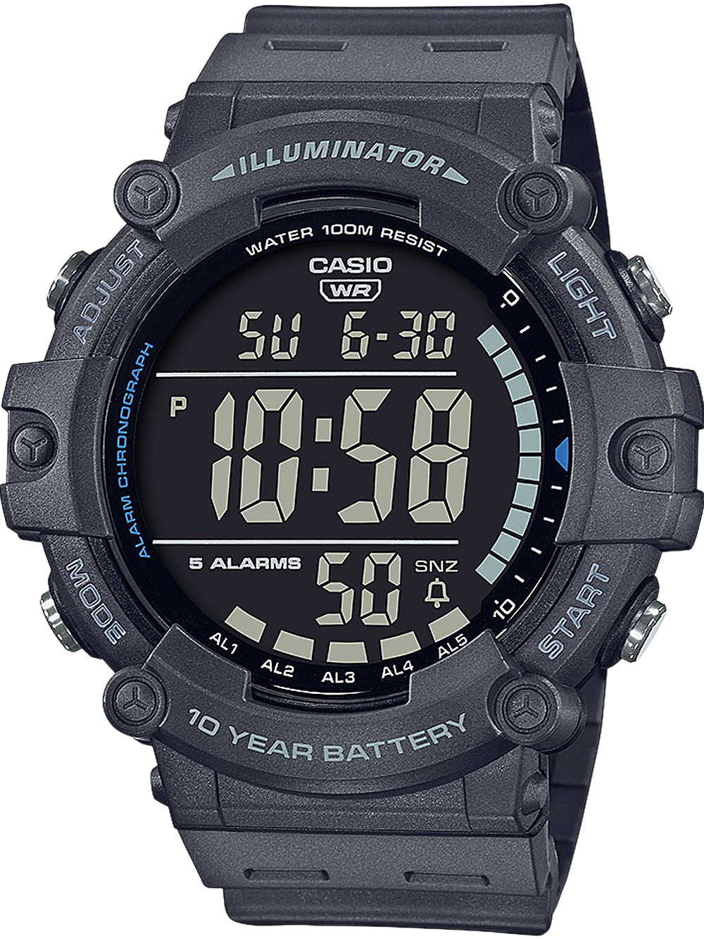 Casio AE-1500WH-8BVEF Collection 50mm