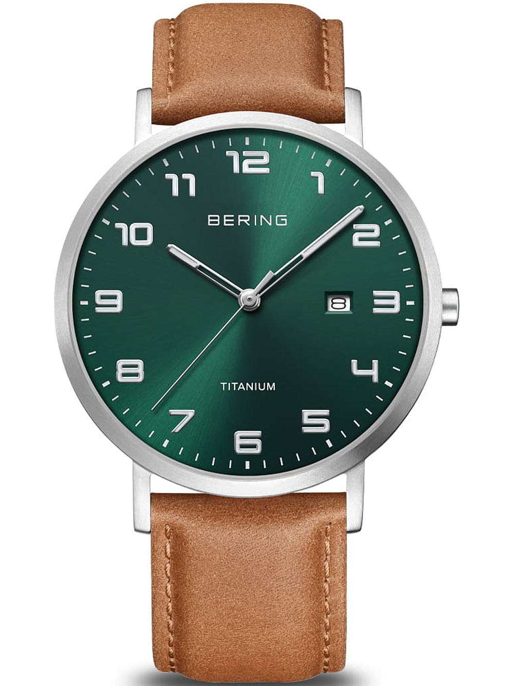 Bering 18640-568 men`s Titanium 40mm