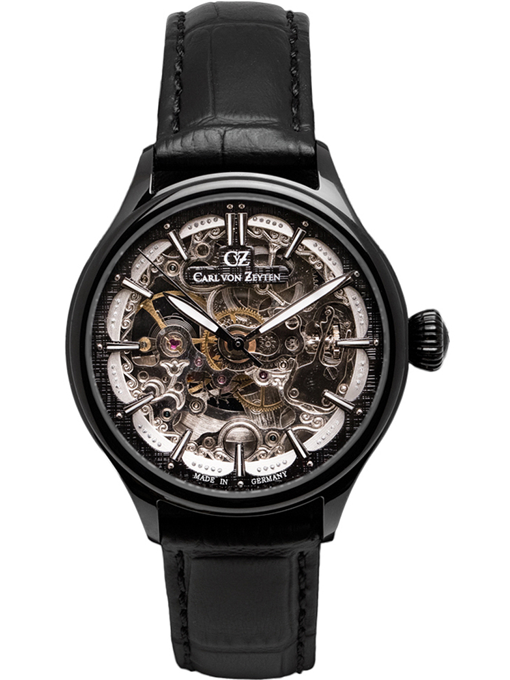Carl von Zeyten CVZ0072BBKS Horbach Automatik 38mm