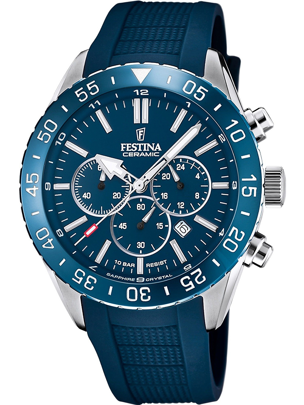Festina F20515/1 Ceramic chronograph 44mm