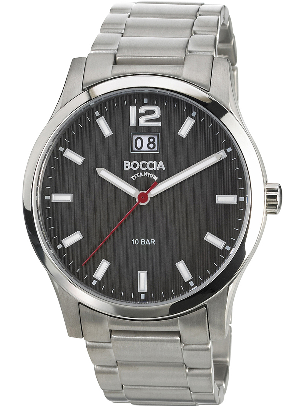 Boccia 3580-02 Mens Watch Titanium 42mm