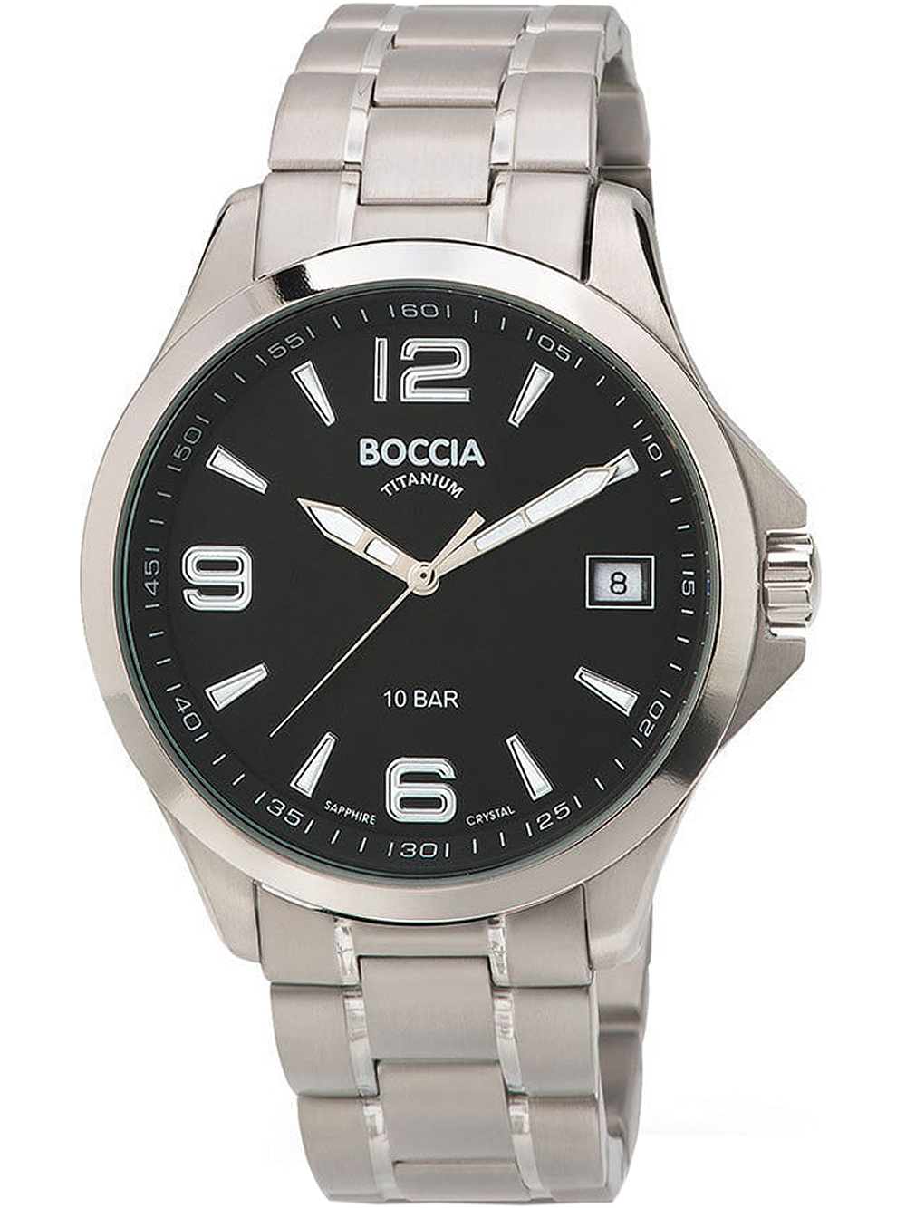 Boccia 3591-02 Men`s Watch Titanium 41mm
