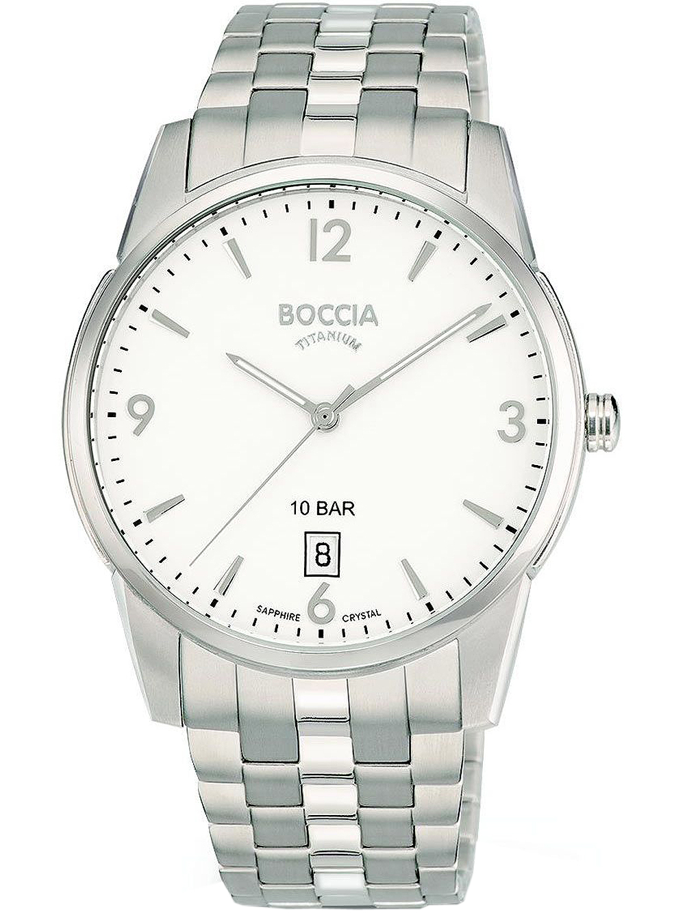 Boccia 3632-01 Men`s Watch Titanium 40mm