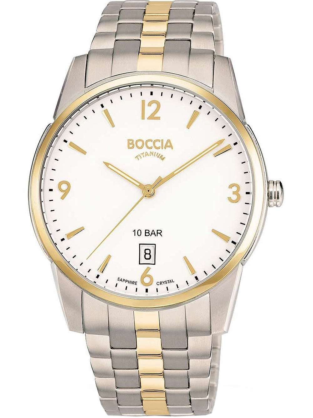 Boccia 3632-02 Men`s Watch Titanium 40mm
