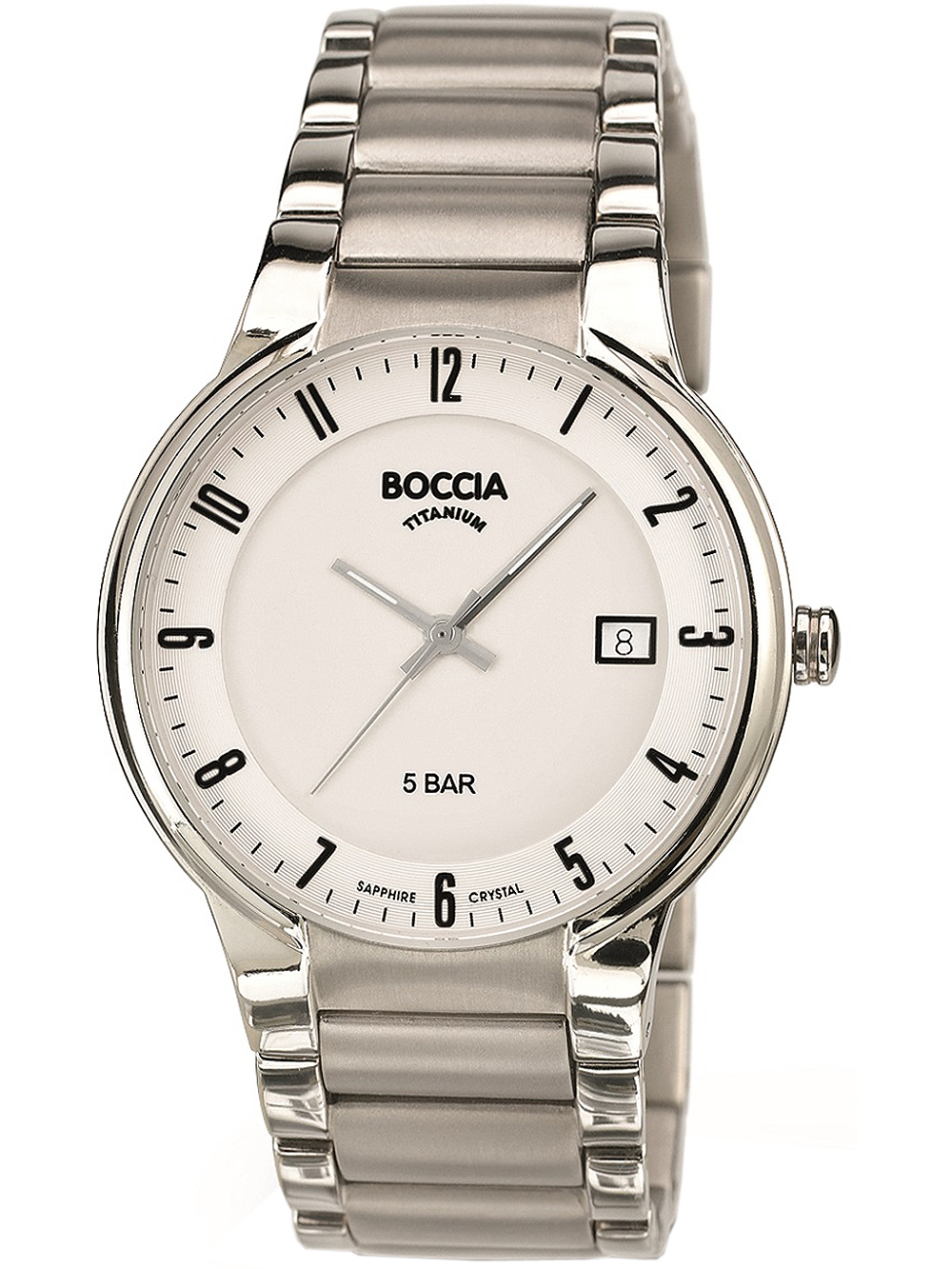 Boccia 3629-02 Men`s Watch Titanium 39mm