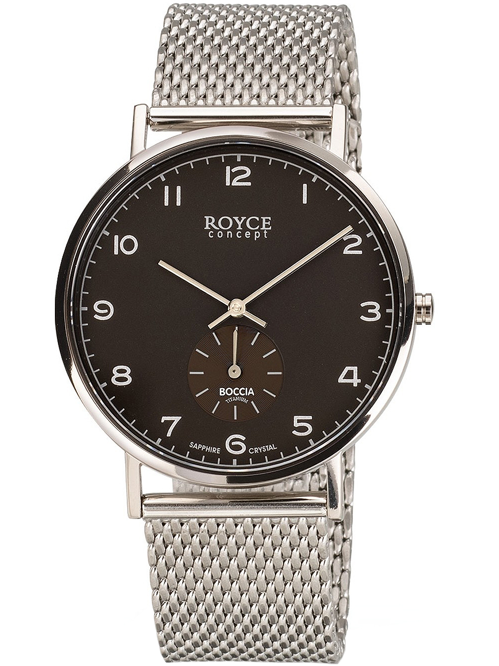 Boccia 3642-02 Men`s Watch Royce Titanium 39mm