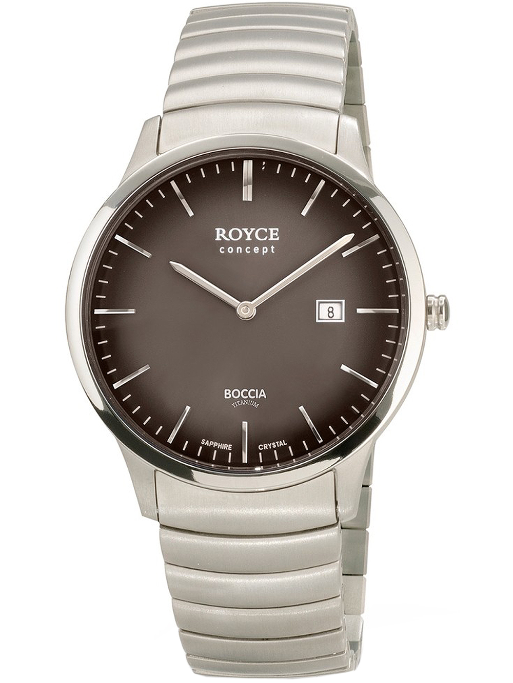 Boccia 3645-04 Men`s Watch Royce Titanium 40mm