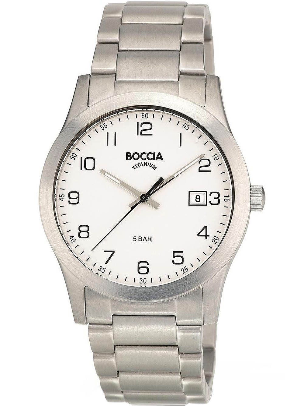 Boccia 3619-01 Men`s Watch Titanium 40mm