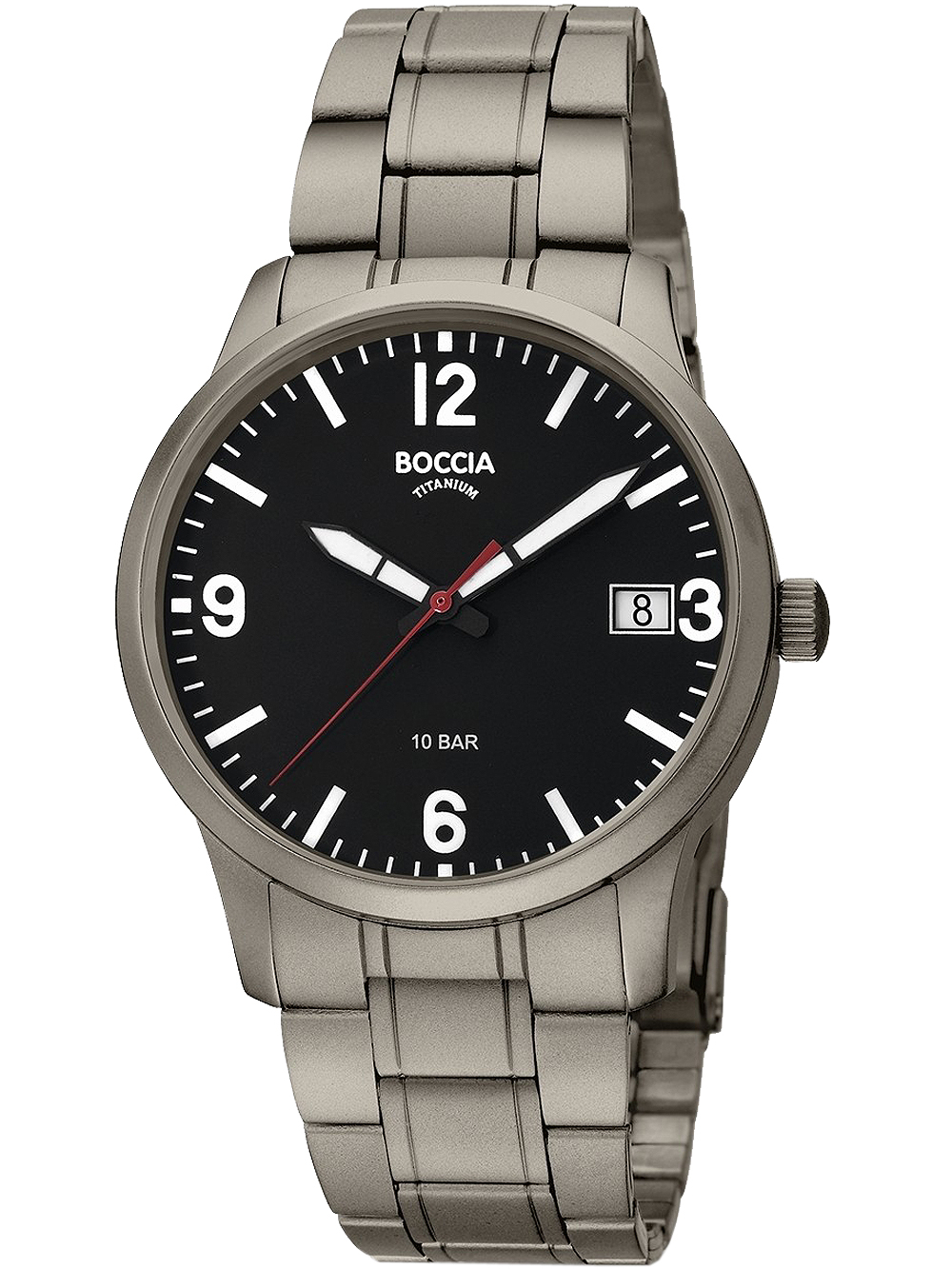 Boccia 3650-03 Men`s Watch Titanium 40mm