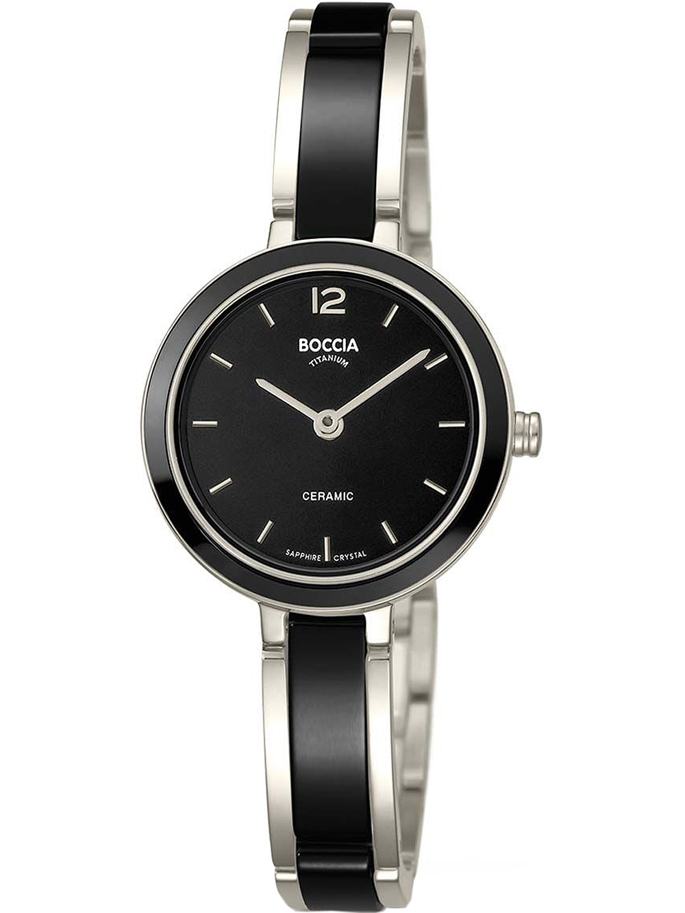 Boccia 3333-02 Ladies Watch Ceramic Titanium 29mm