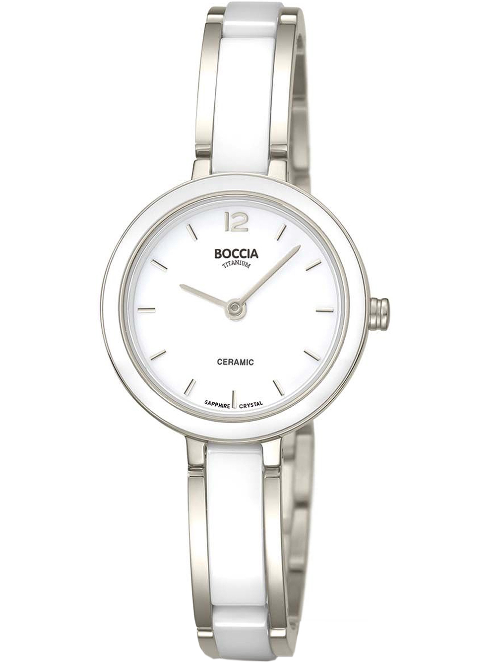 Boccia 3333-01 Ladies Watch Ceramic Titanium 29mm