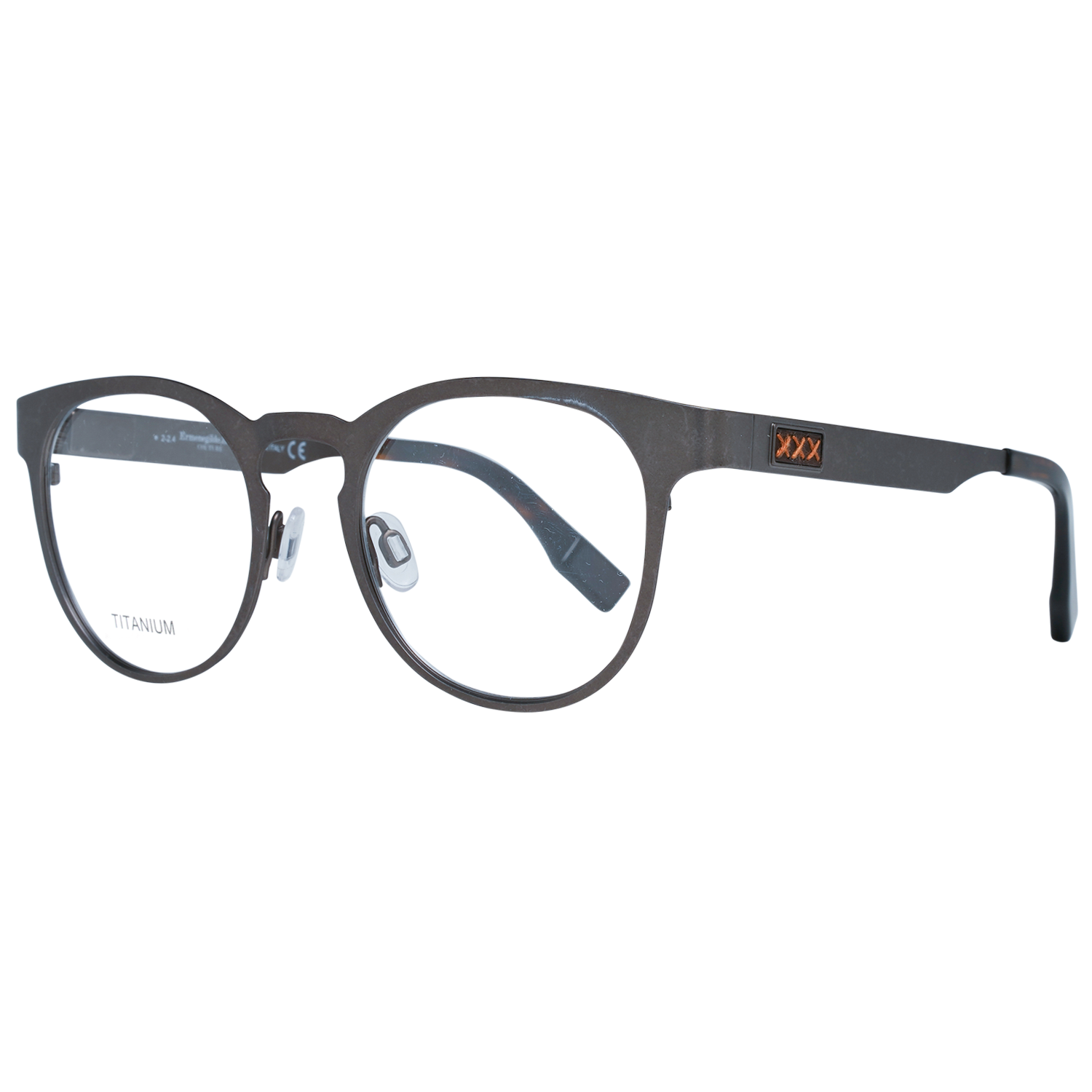 Ermenegildo Zegna obroučky na dioptrické brýle ZC5003 48 020 Titanium  -  Pánské