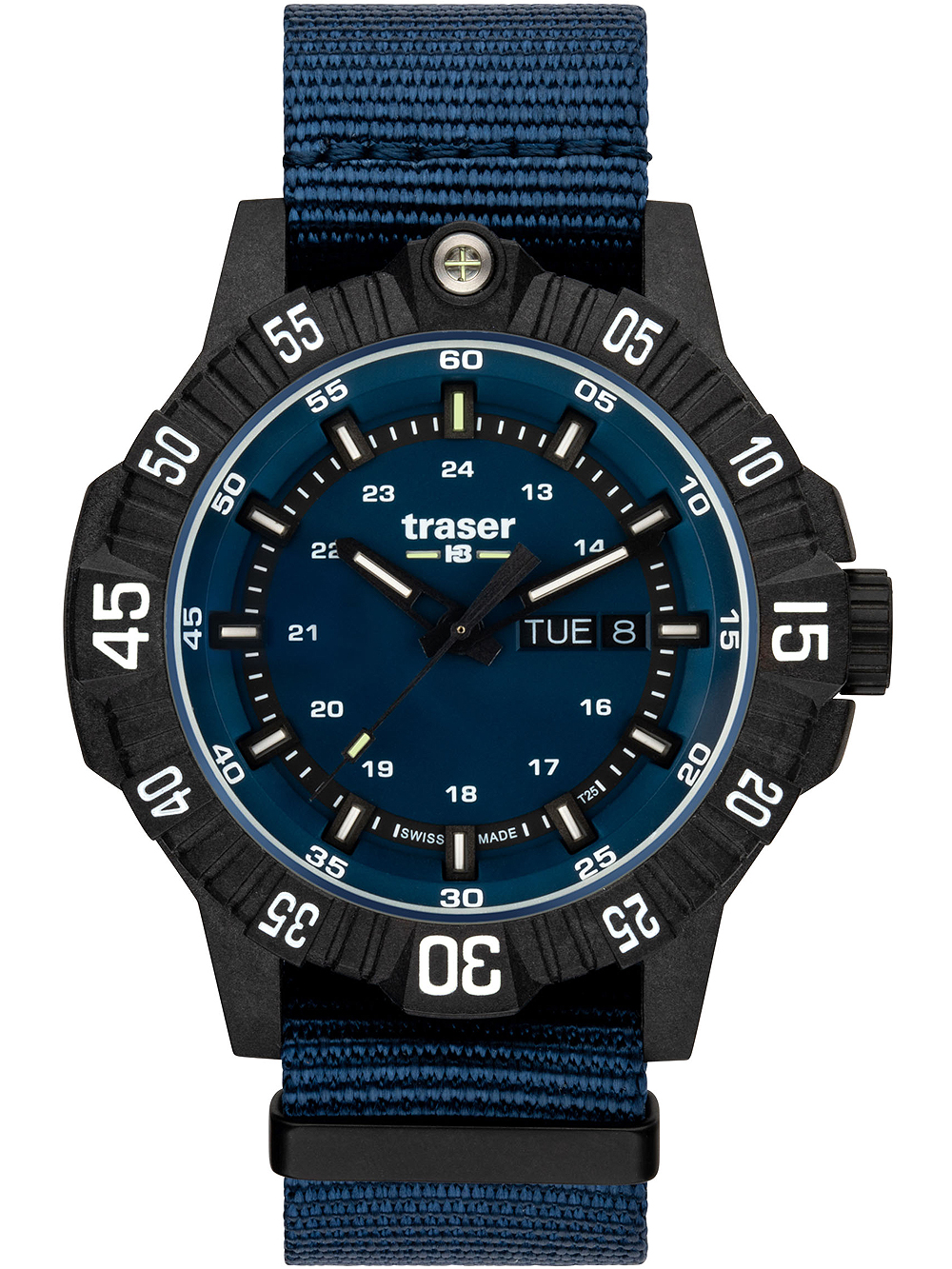 Traser 110724 P99 Q Tactical Blue 46mm