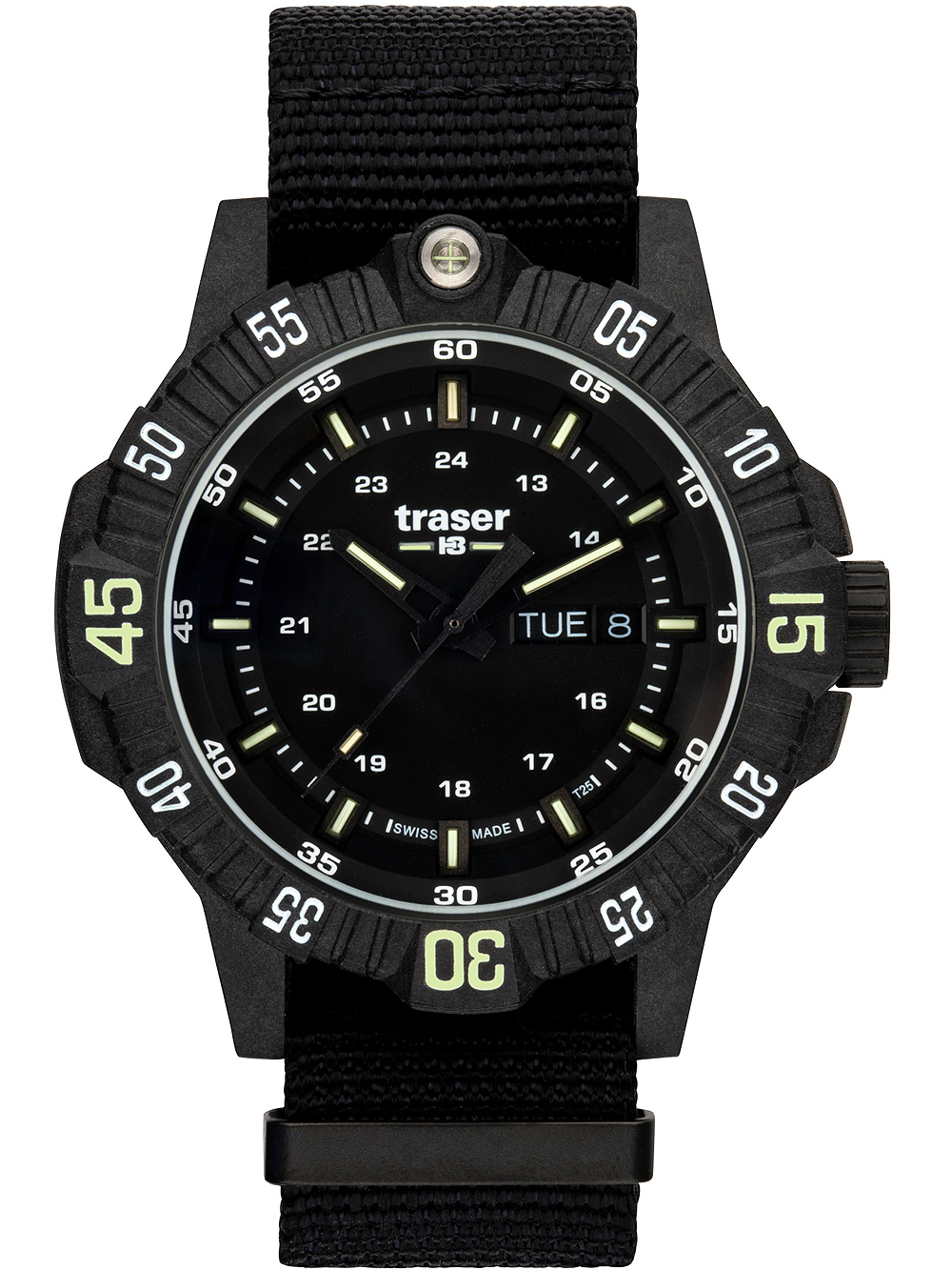 Traser 110722 P99 Q Tactical Black 46mm