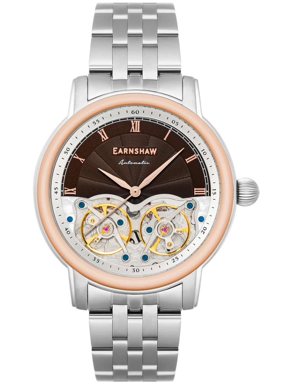 Thomas Earnshaw ES-8255-55 Longitude Double Barrel Automatic