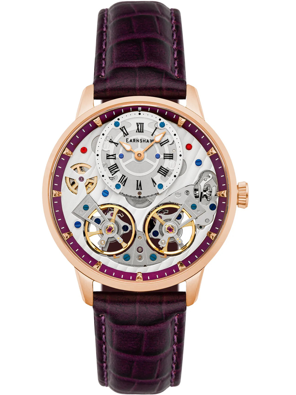 Thomas Earnshaw ES-8273-06 Brewster Double Barrel Automatic