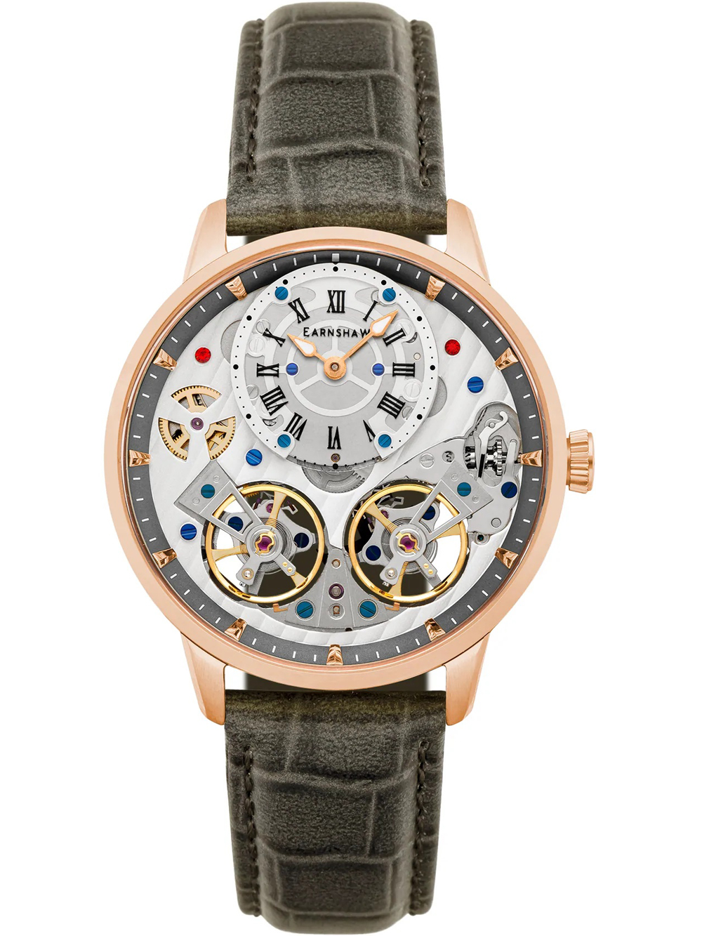 Thomas Earnshaw ES-8273-07 Brewster Double Barrel Automatic