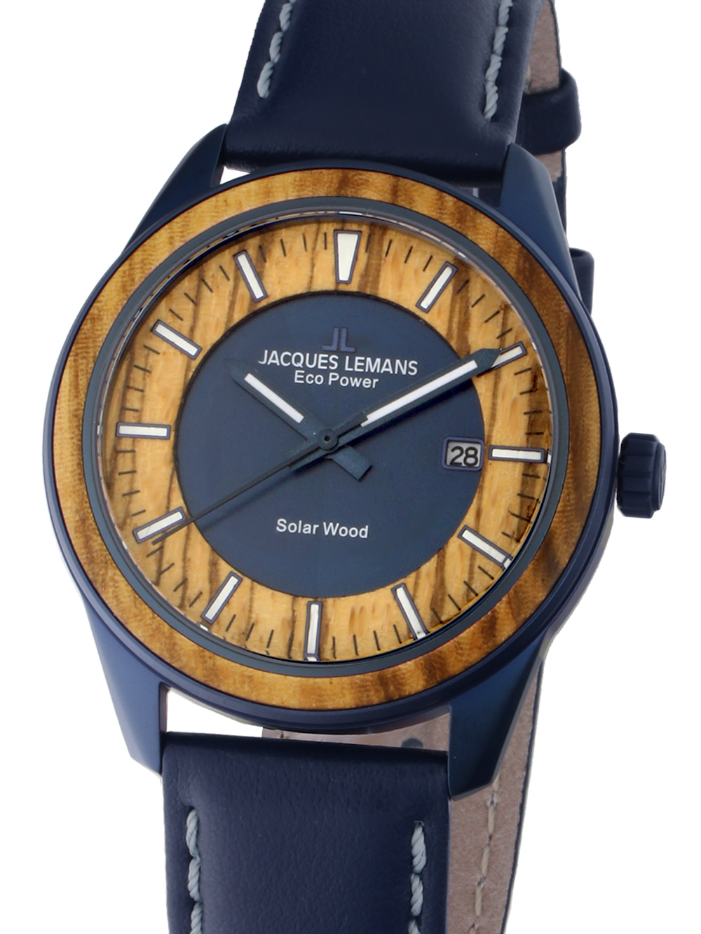 Jacques Lemans 1-2116K Eco-Power men`s Solar 40 mm