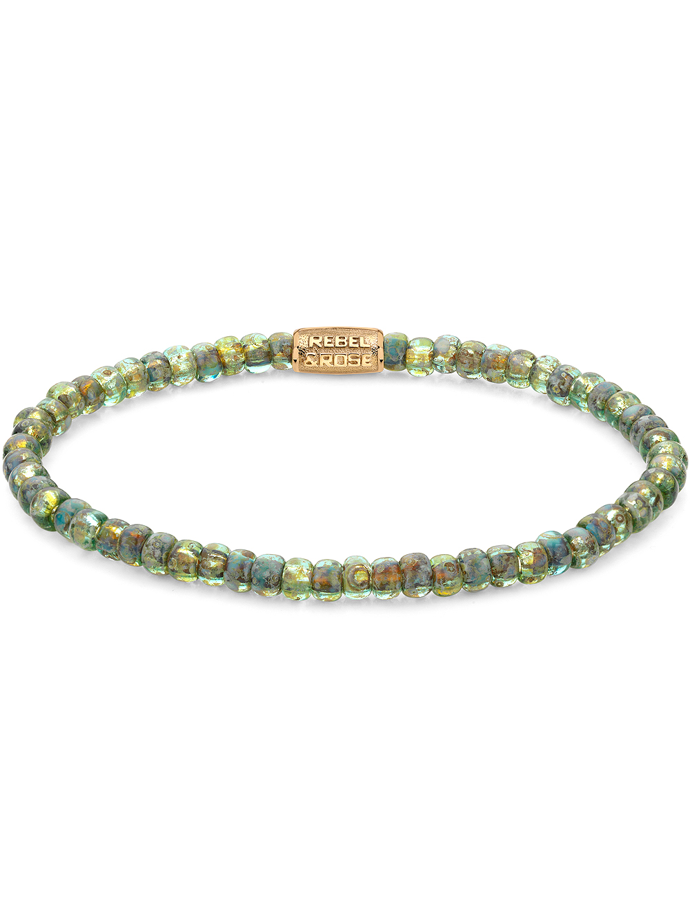 Rebel & Rose RR-40115-G-S Ladies náramek - Glass Rocks Secret Garden