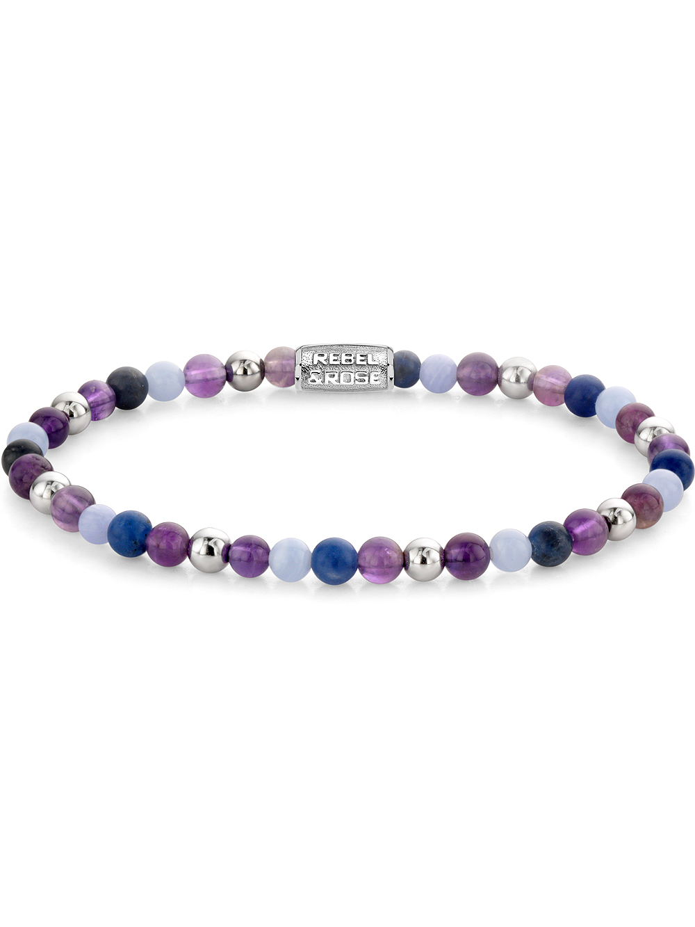 Rebel & Rose RR-40102-S-S Ladies náramek - Are Violets Blue