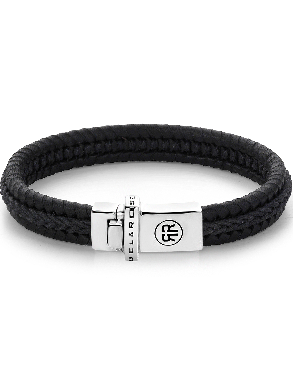 Rebel & Rose RR-L0136-S-L+ Mens náramek - Dual Twisted