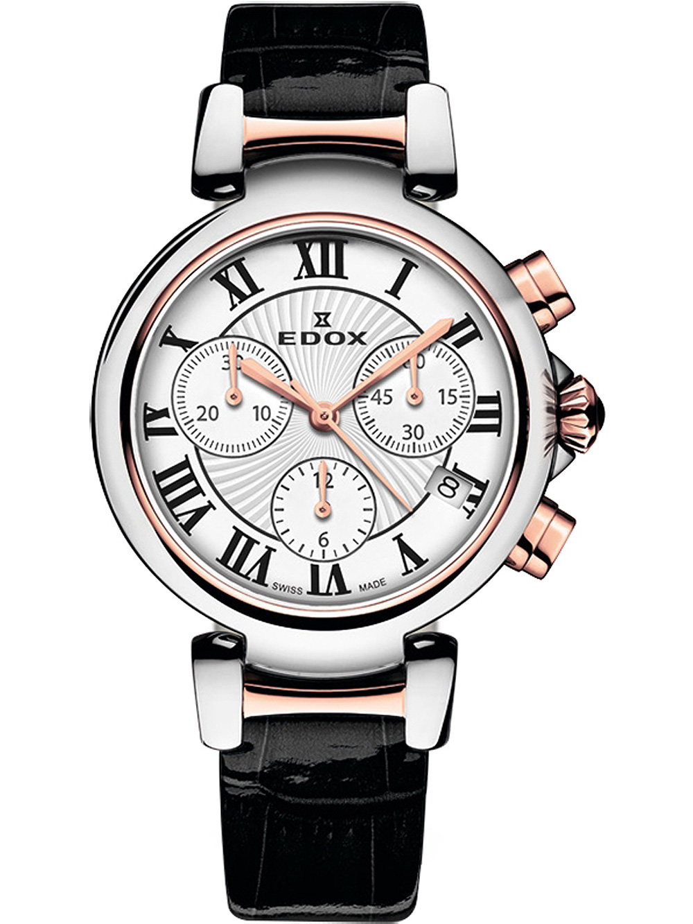 Edox 10220-357RC-AR LaPassion Chronograph 35mm