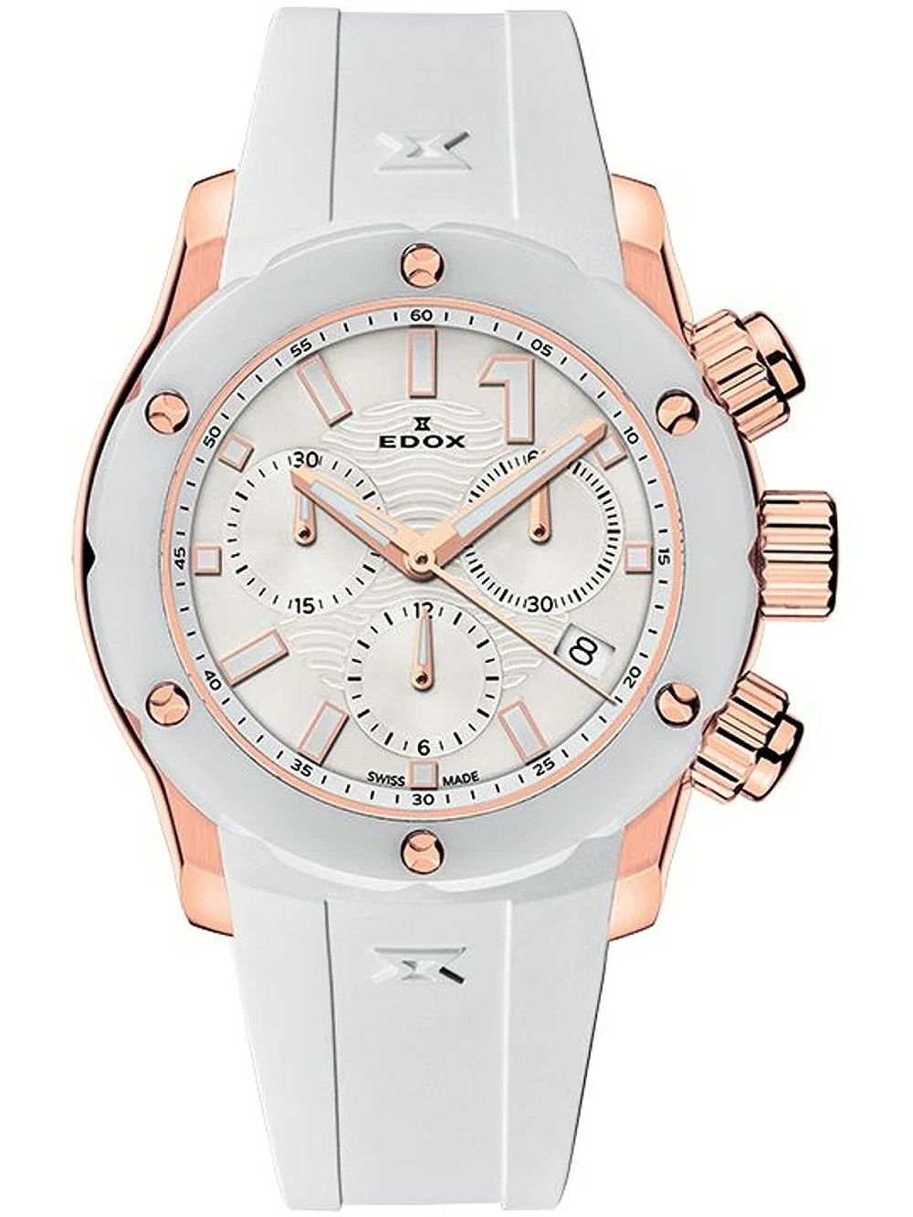 Edox 10225-37RB-BIR CO-1 Chronograph 38mm