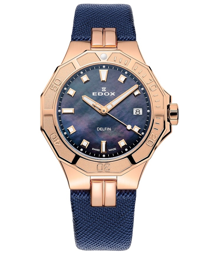 Edox 53020-37RC-NANR Delfin Diver 38mm