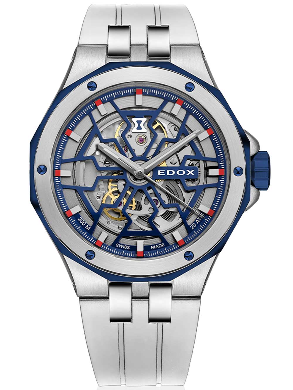 Edox 85303-357BUCAB-BUIRB Delfin Mecano Automatic 43mm