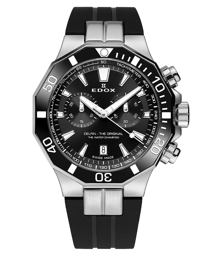 Edox 10112-3NCA-NIN Delfin Chronograph 43mm