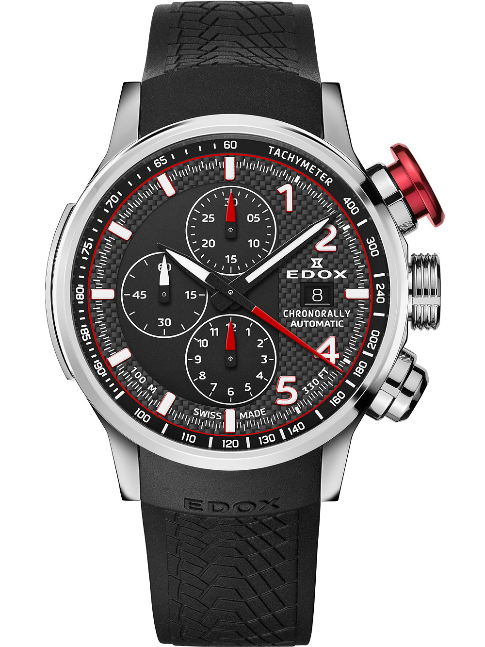 Edox 01129-TRCA-NCAR Chronorally Automatic 45mm