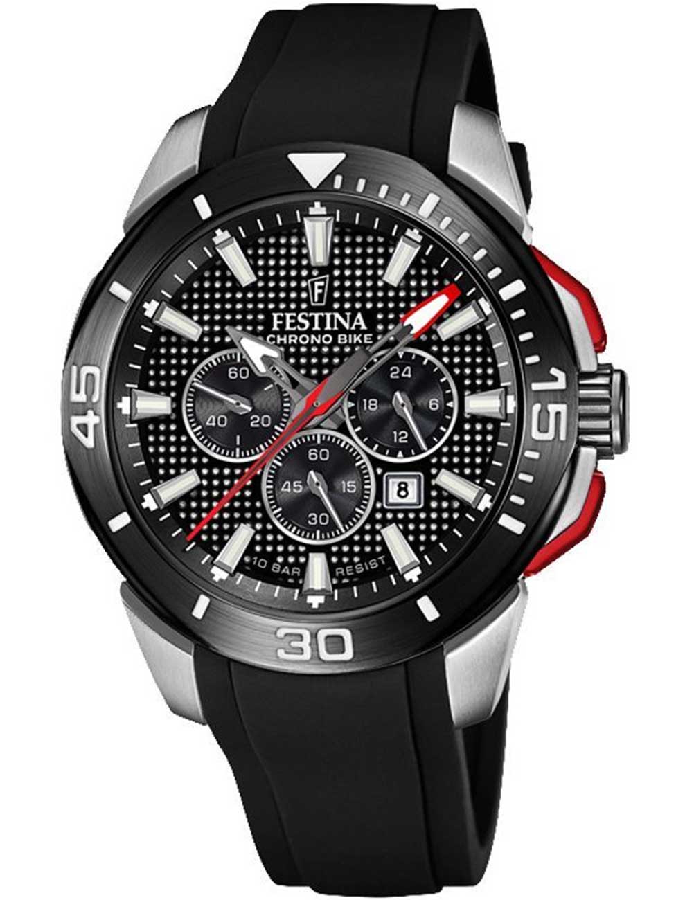 Festina F20642/4 Chrono Bike 46mm 10ATM
