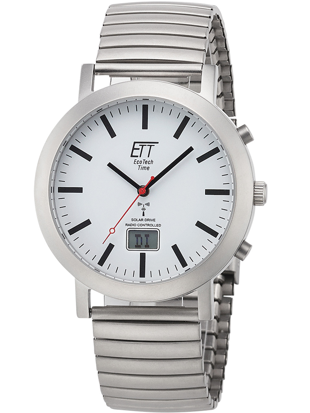 ETT Eco Tech Time EGS-11580-11M Radio-Controlled Solar Drive 41mm