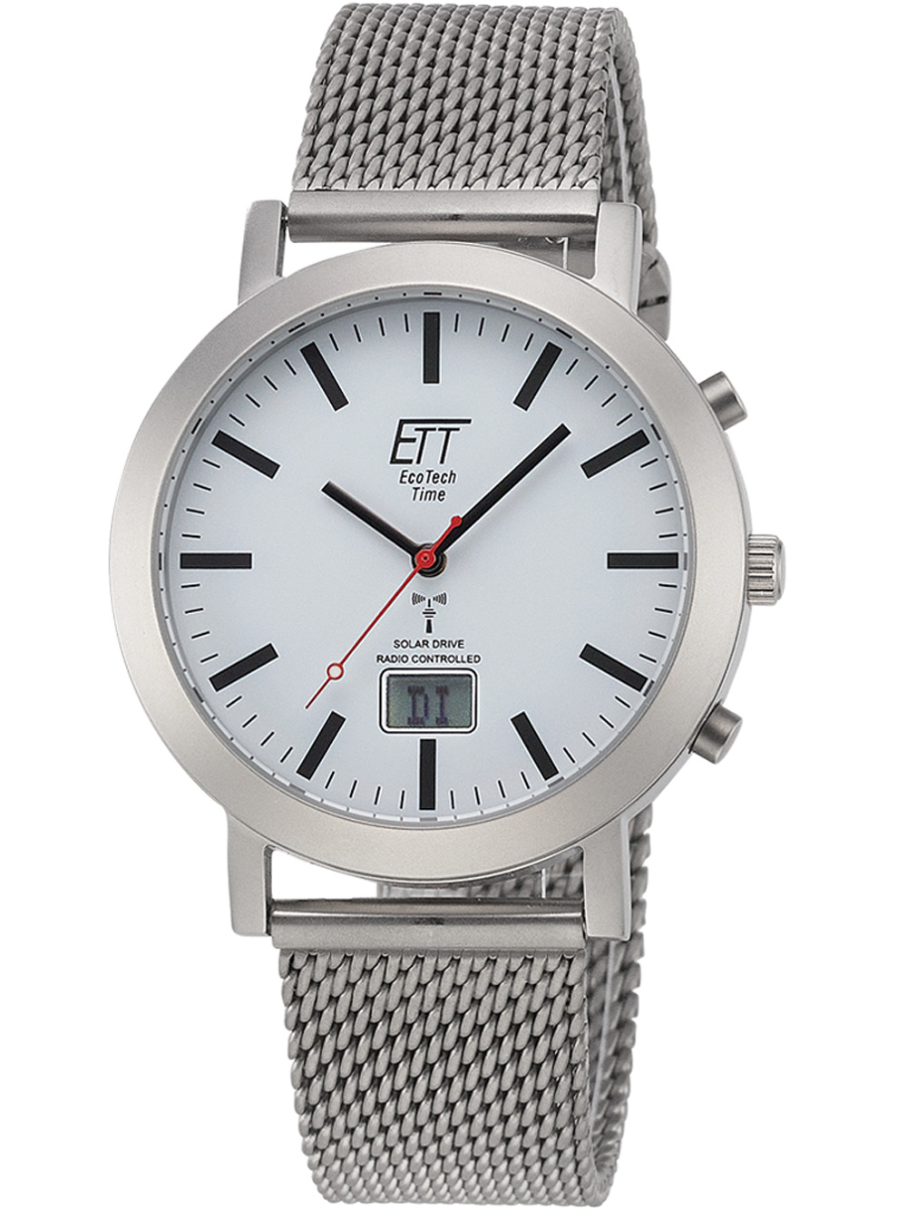 ETT Eco Tech Time EGS-11579-11M Radio-Controlled Solar Drive 41mm