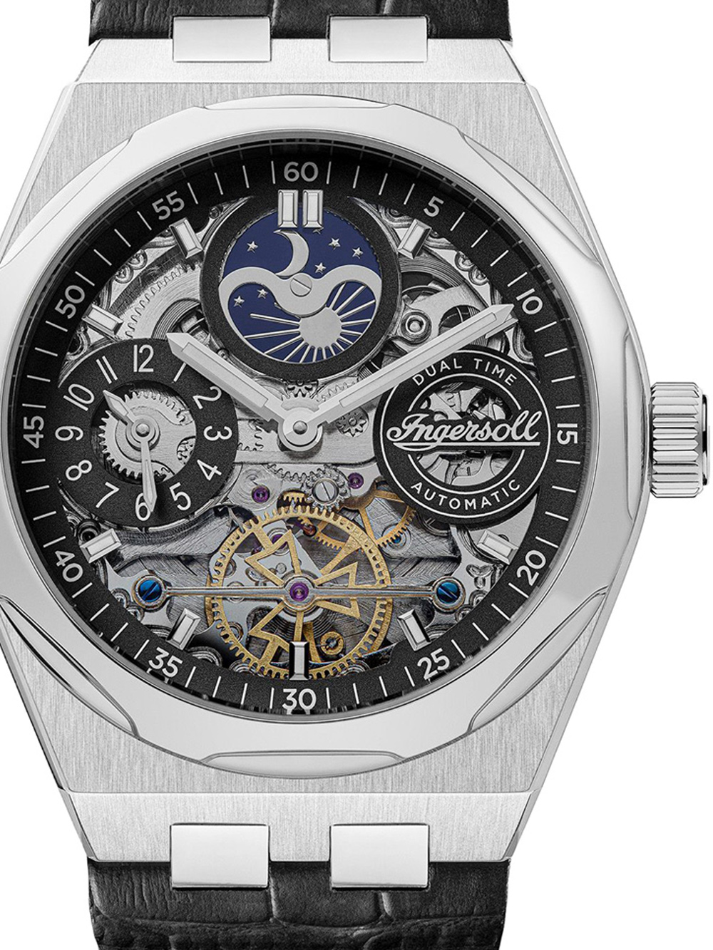 Ingersoll I12903 The Broadway Dual Time Automatic 43mm
