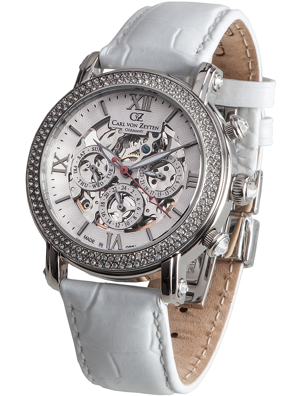 Carl von Zeyten CVZ0062WHS Kniebis Automatic 40mm