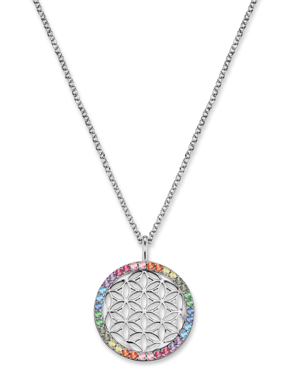 Engelsrufer ERN-LILLIFL-ZIM Ladies Necklace - Flower of Life