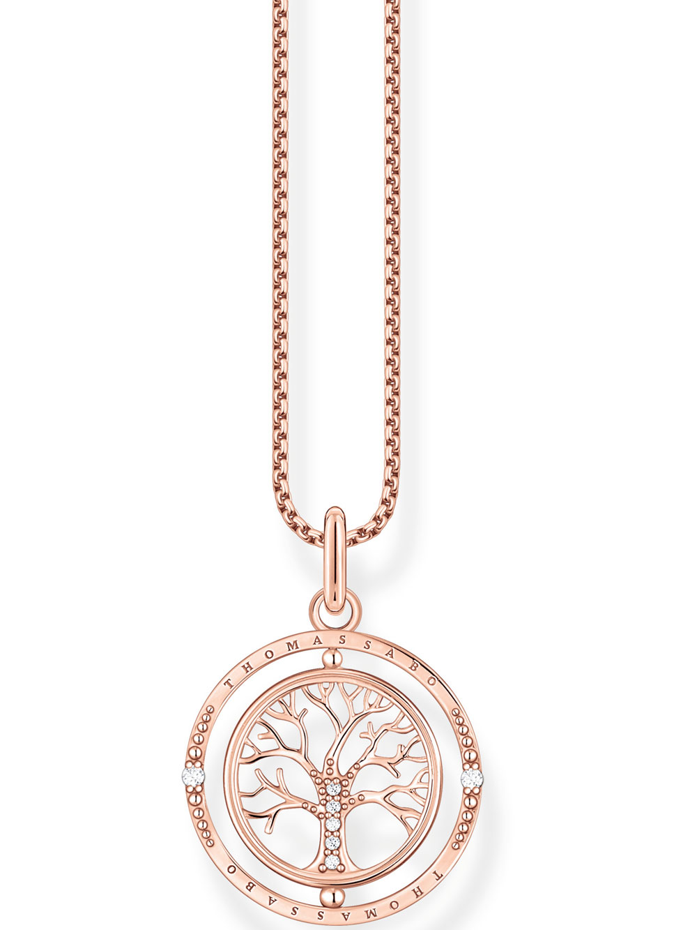 Thomas Sabo KE2148-416-14 Ladies Necklace - Tree of Love