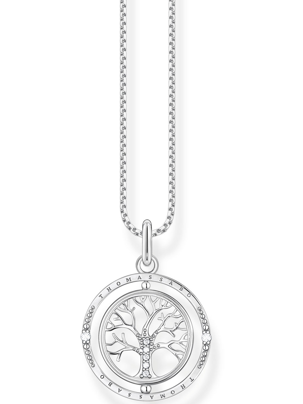 Thomas Sabo KE2148-643-14 Ladies Necklace - Tree of Love