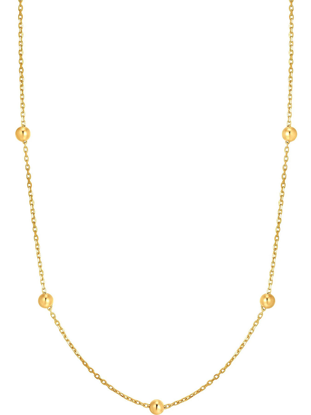 Ania Haie NAU001-07YG Ladies Necklace - Gold Beaded
